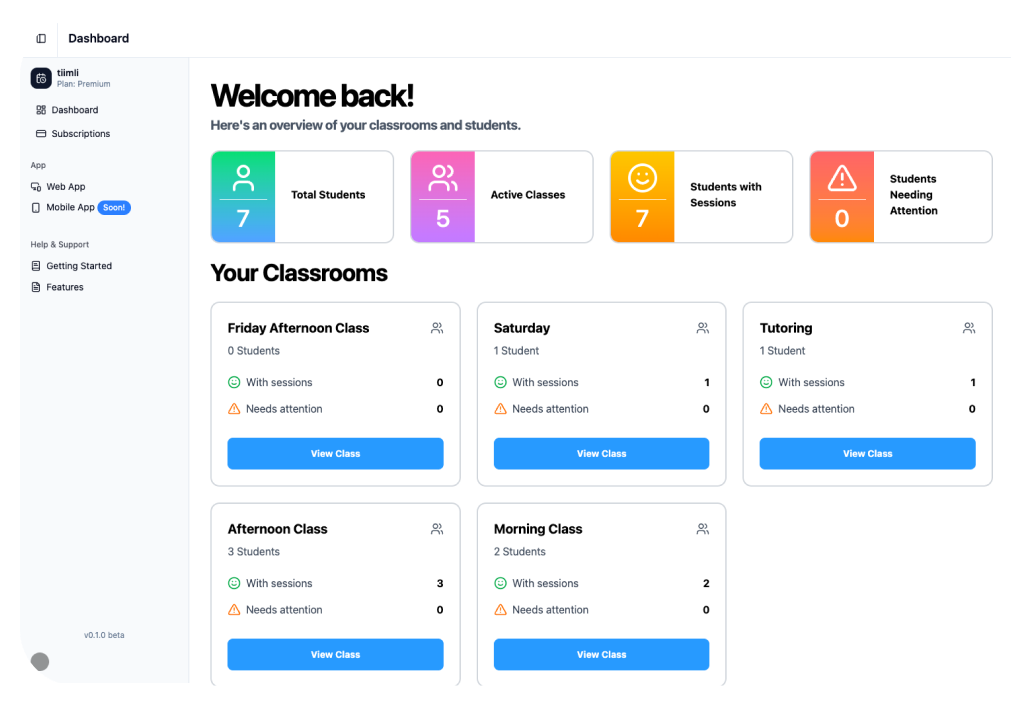 See Who Needs Attention: Quickly identify which students you've met with and who needs attention next. Get a clear view of your workload and impact.